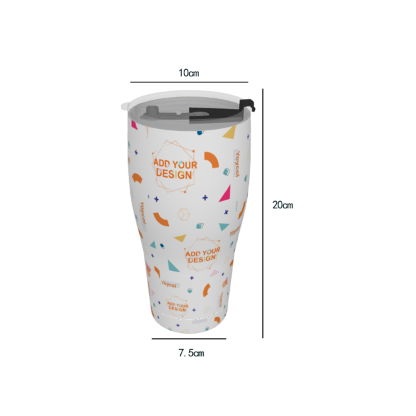Cone Tumbler 30oz - Charlie Kirk Freedom Microphone Collection