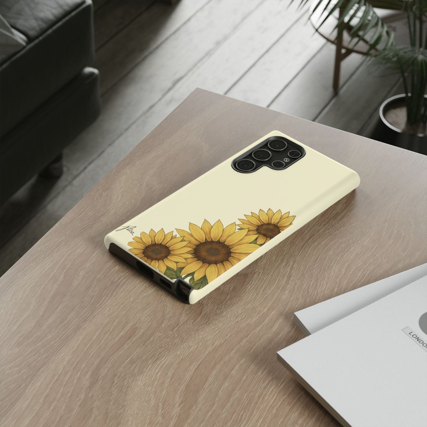 Samsung Galaxy/Google Pixel Tough Case - Sunflower Signature Collection by Juli