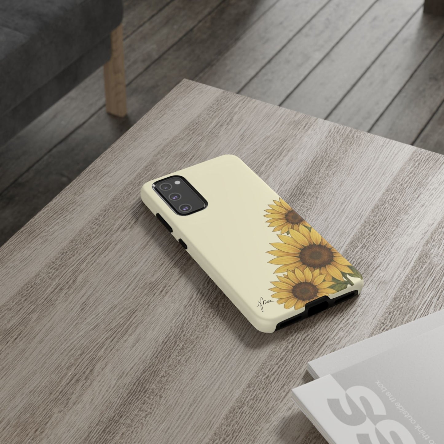 Samsung Galaxy/Google Pixel Tough Case - Sunflower Signature Collection by Juli