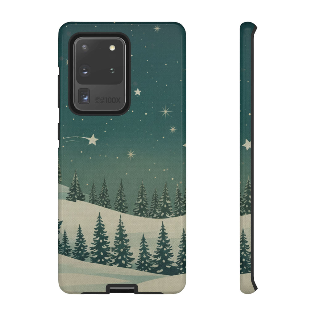 Winter Night Samsung Galaxy/Google Pixel Phone Case - Christmas Holiday Collection