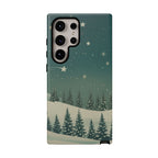 Winter Night Samsung Galaxy/Google Pixel Phone Case - Christmas Holiday Collection