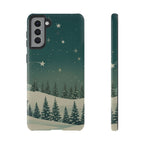 Winter Night Samsung Galaxy/Google Pixel Phone Case - Christmas Holiday Collection