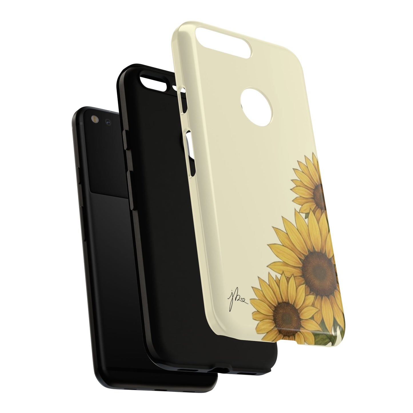 Samsung Galaxy/Google Pixel Tough Case - Sunflower Signature Collection by Juli