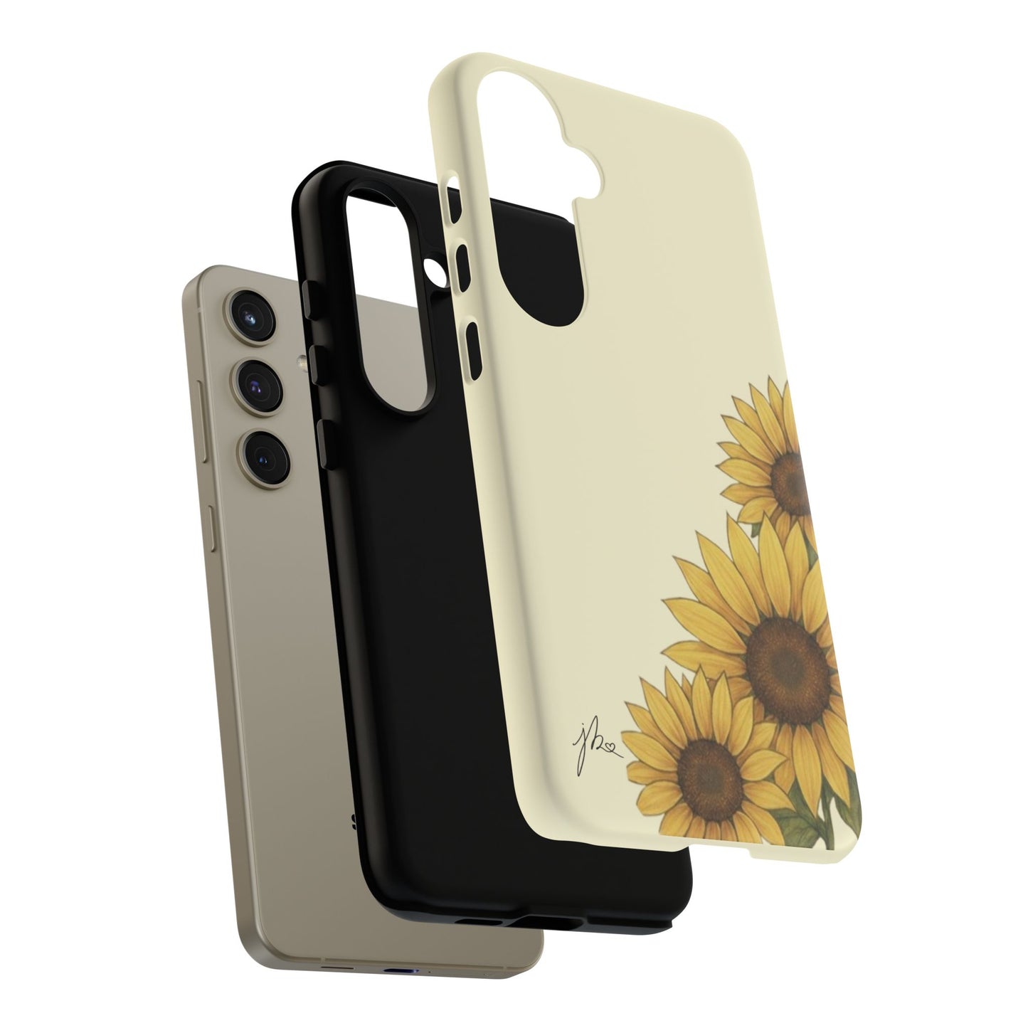 Samsung Galaxy/Google Pixel Tough Case - Sunflower Signature Collection by Juli