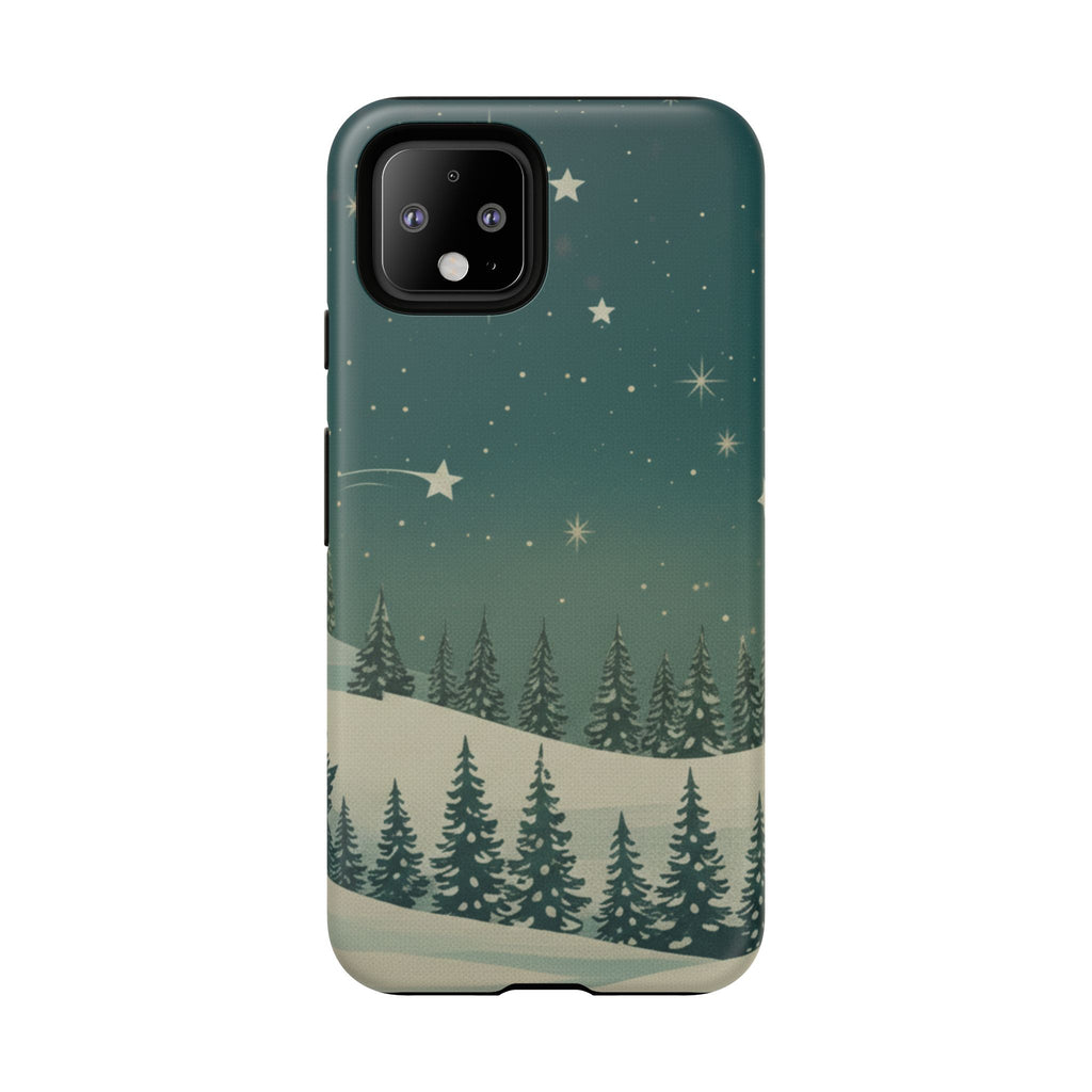 Winter Night Samsung Galaxy/Google Pixel Phone Case - Christmas Holiday Collection