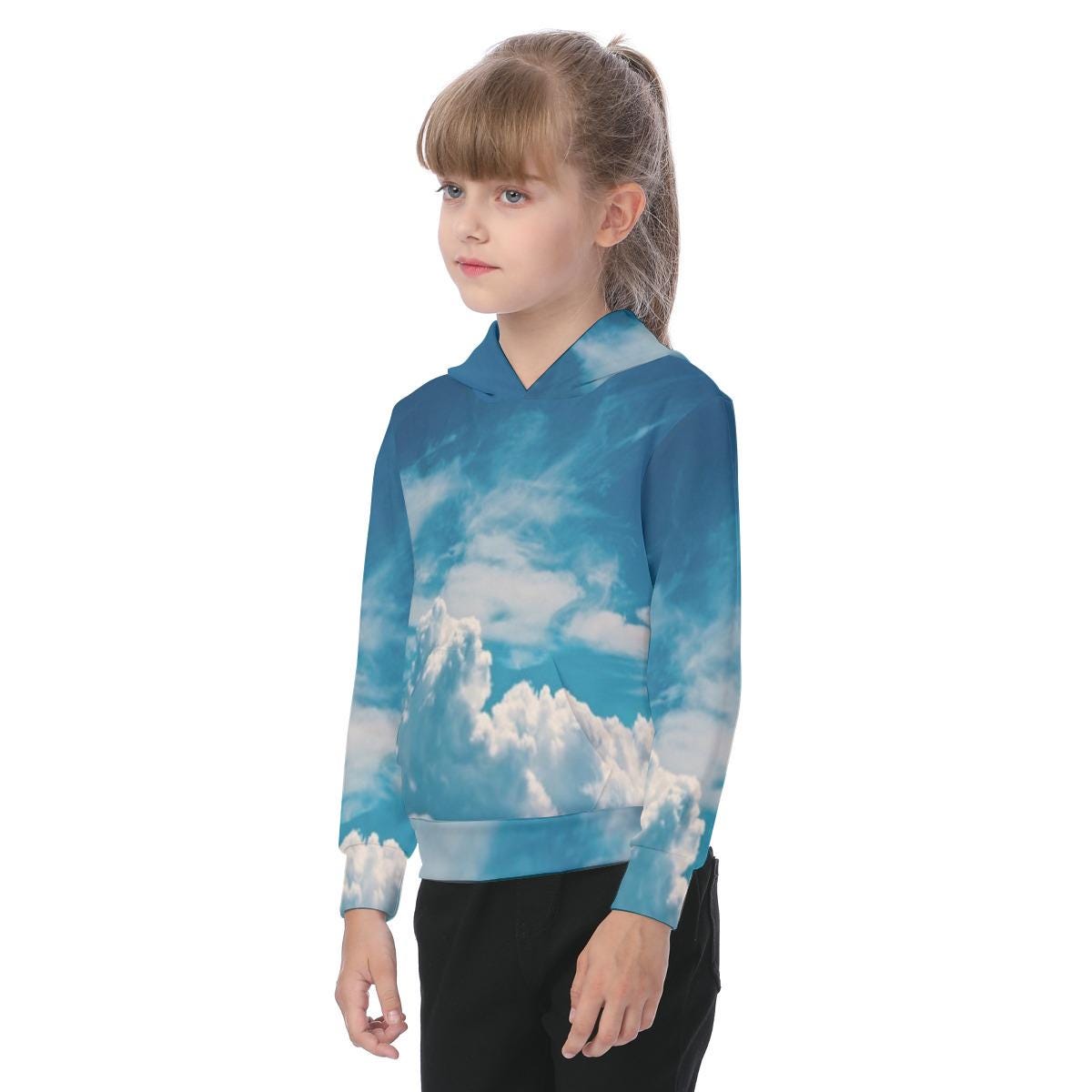 All-Over Print Kid's Heavy Fleece Hoodie
