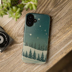Winter Night Sky iPhone Case - Christmas Holiday Collection