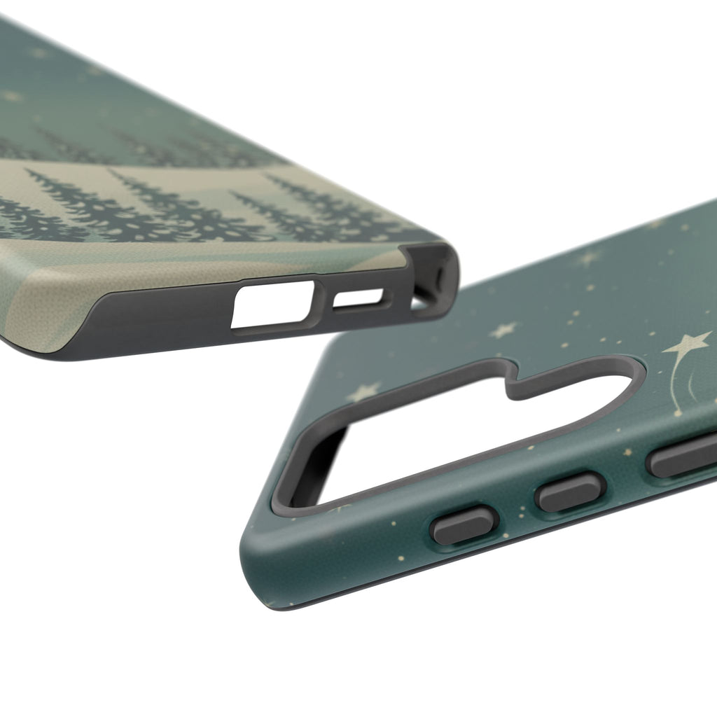 Winter Night Samsung Galaxy/Google Pixel Phone Case - Christmas Holiday Collection