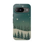 Winter Night Samsung Galaxy/Google Pixel Phone Case - Christmas Holiday Collection