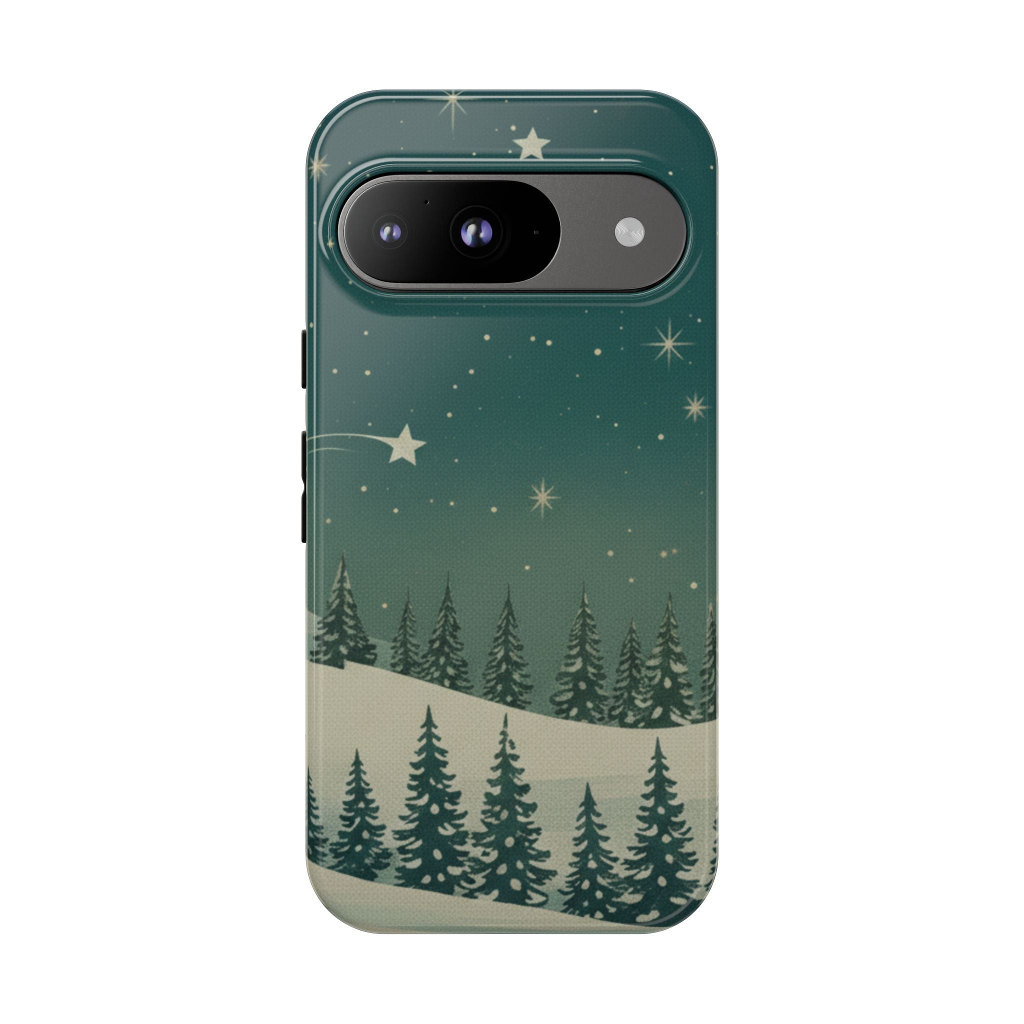 Winter Night Samsung Galaxy/Google Pixel Phone Case - Christmas Holiday Collection