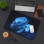 Blue Rose Desk Mat