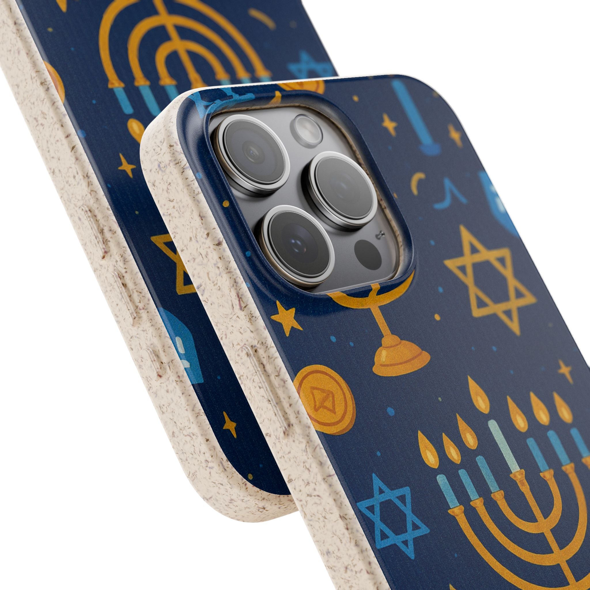 Eco-Friendly Phone Cases - Holiday Collection (Chanukah)