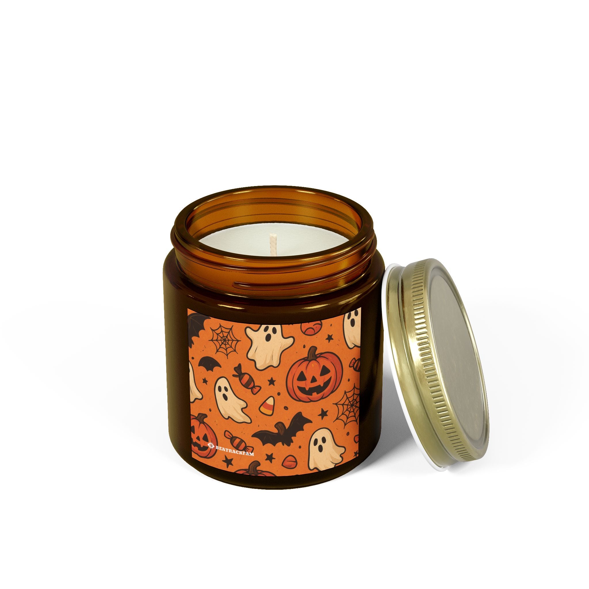 Coconut Apricot Wax Scented Candles - Holiday Collection (Halloween)