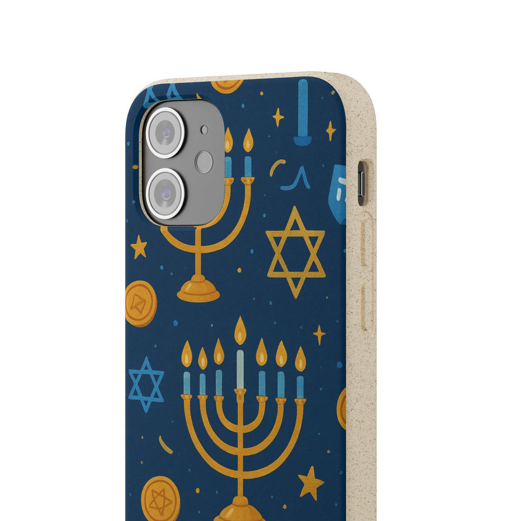 Eco-Friendly Phone Cases - Holiday Collection (Chanukah)