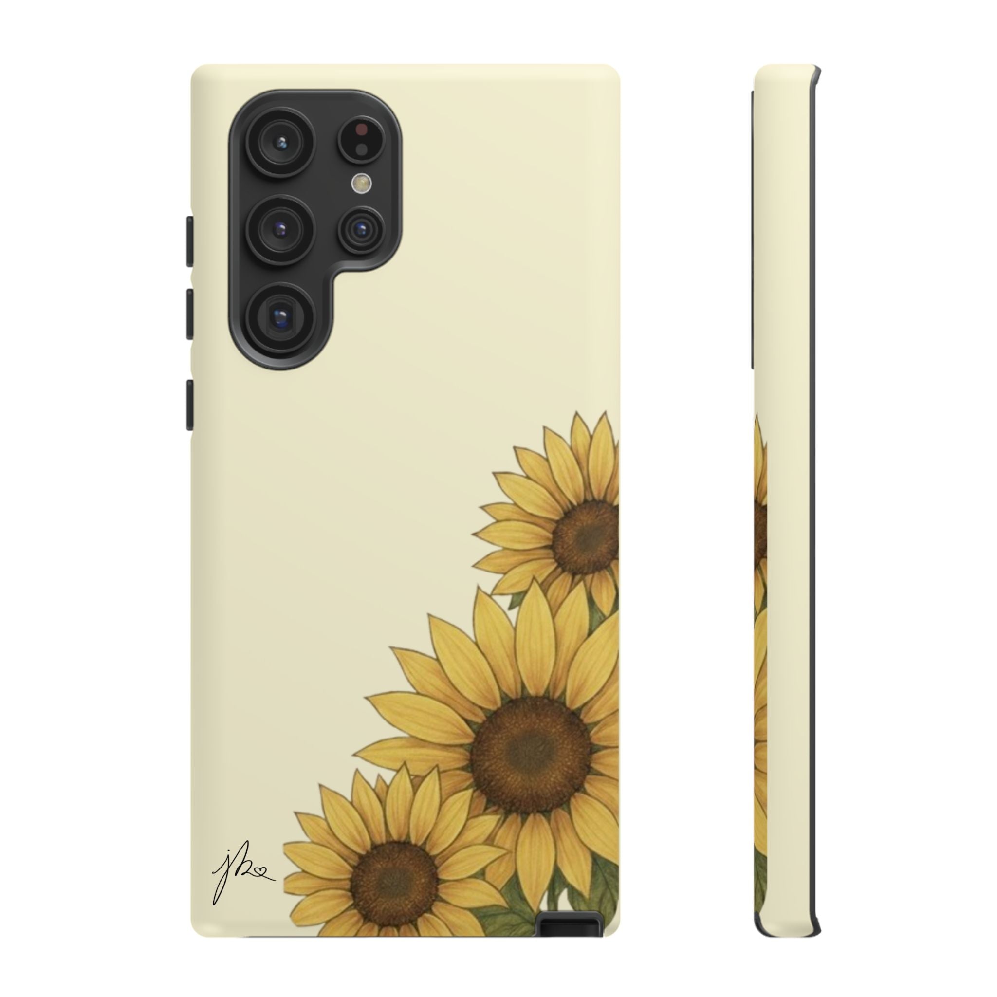 Samsung Galaxy/Google Pixel Tough Case - Sunflower Signature Collection by Juli