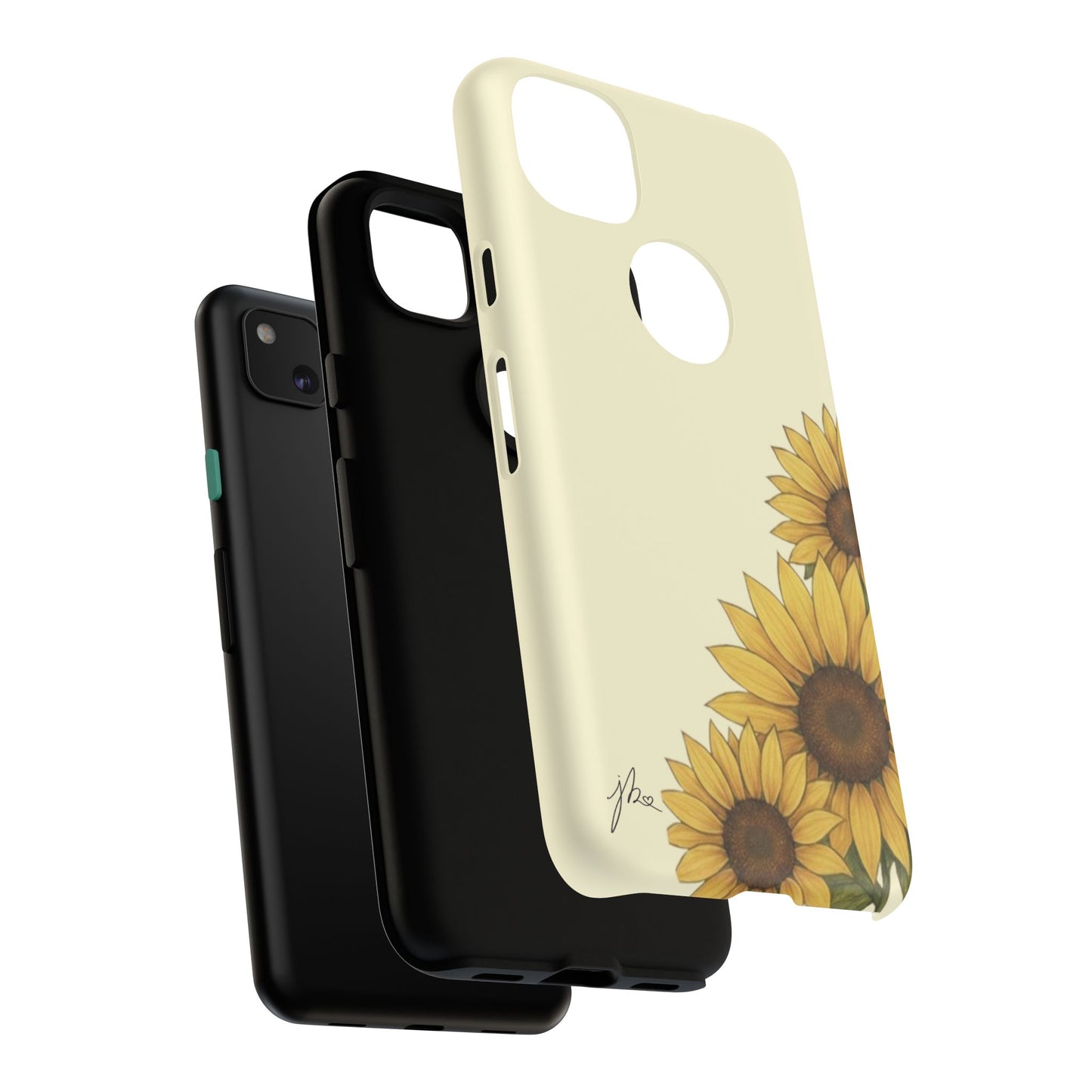 Samsung Galaxy/Google Pixel Tough Case - Sunflower Signature Collection by Juli