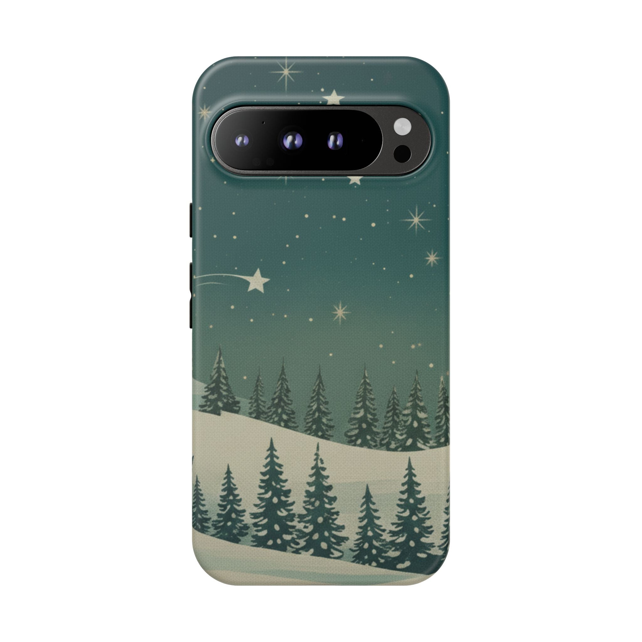 Winter Night Samsung Galaxy/Google Pixel Phone Case - Christmas Holiday Collection