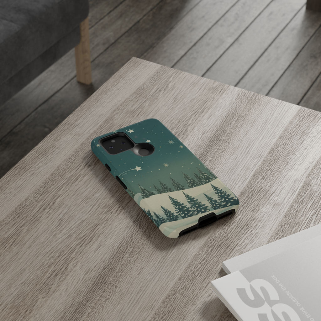 Winter Night Samsung Galaxy/Google Pixel Phone Case - Christmas Holiday Collection