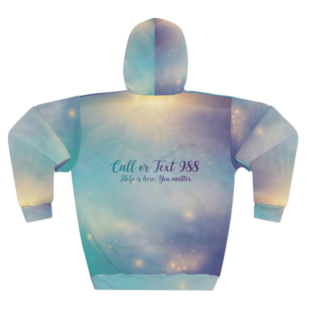 You Are Not Alone Unisex All-Over Print Hoodie