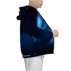 All-Over Print Men's Sherpa Fleece Zip Up Hoodie