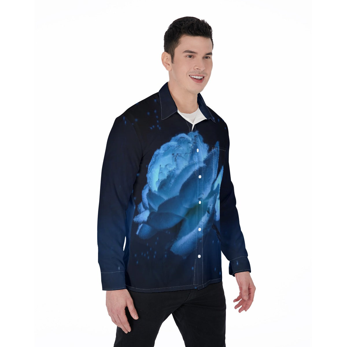 All-Over Print Men's Long Sleeve Shirt
