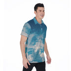 All-Over Print Men's Polo Shirt