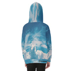 All-Over Print Kid's Heavy Fleece Zip Up Hoodie