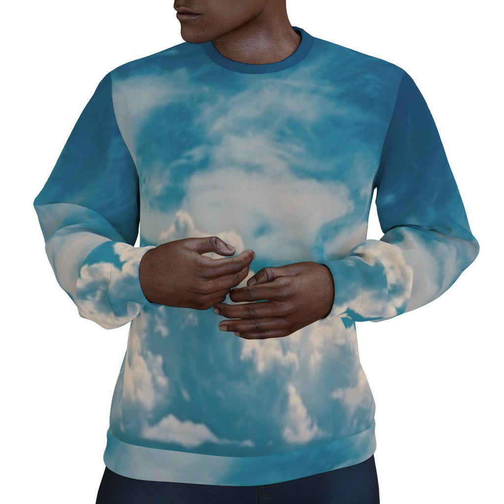 All-Over Print Men's Thicken Sweater