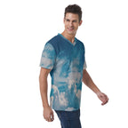 All-Over Print Men's V-Neck T-Shirt