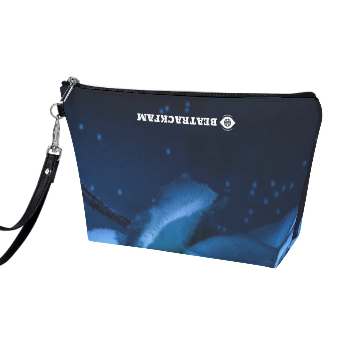 Cosmetic Bag With Black Handle