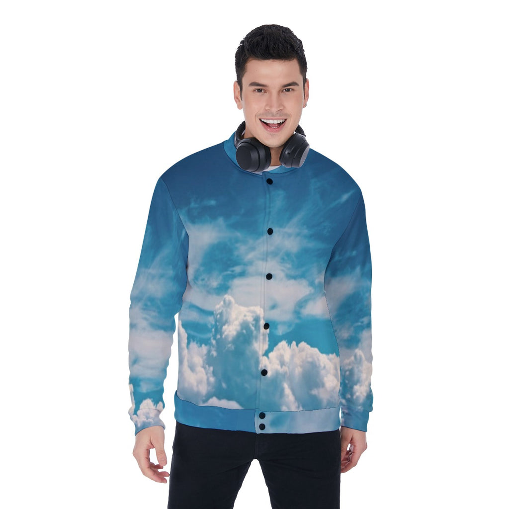 All-Over Print Men's Baseball Jacket