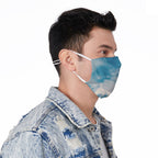 All-Over Print Face Mask with Adjustable Ear Loops