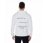 All-Over Print Men's Pullover Hoodie - Charlie Kirk Freedom Microphone Collection