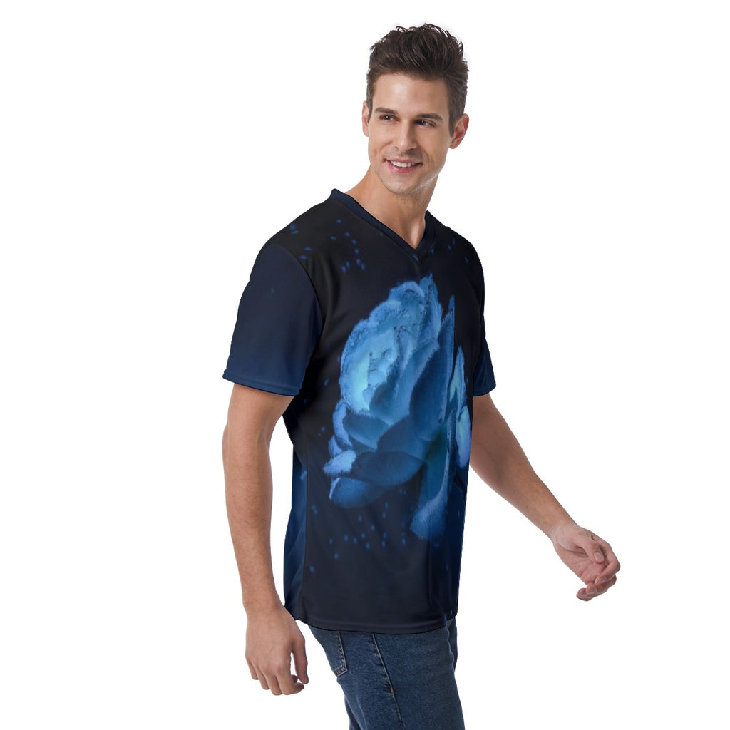 All-Over Print Men's V-Neck T-Shirt