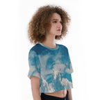 All-Over Print Cropped T-Shirt
