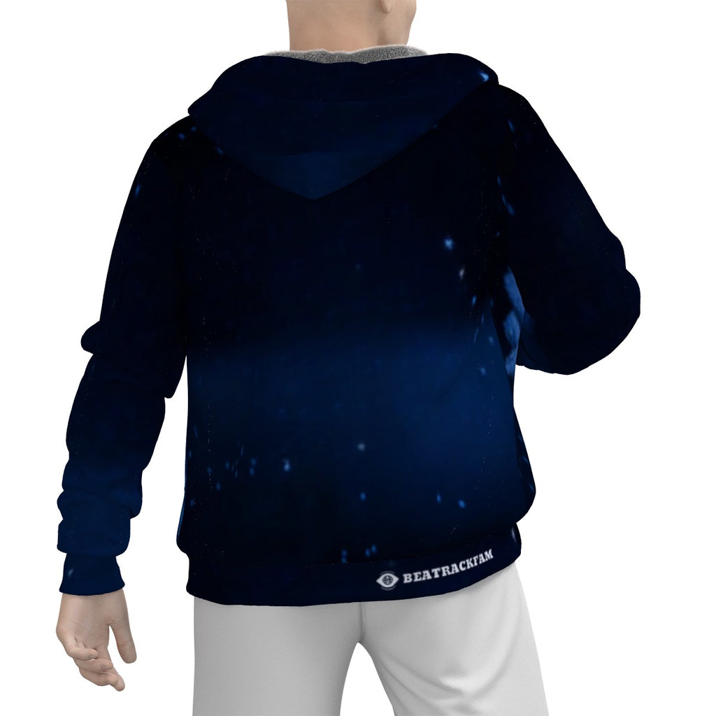 All-Over Print Men's Sherpa Fleece Zip Up Hoodie