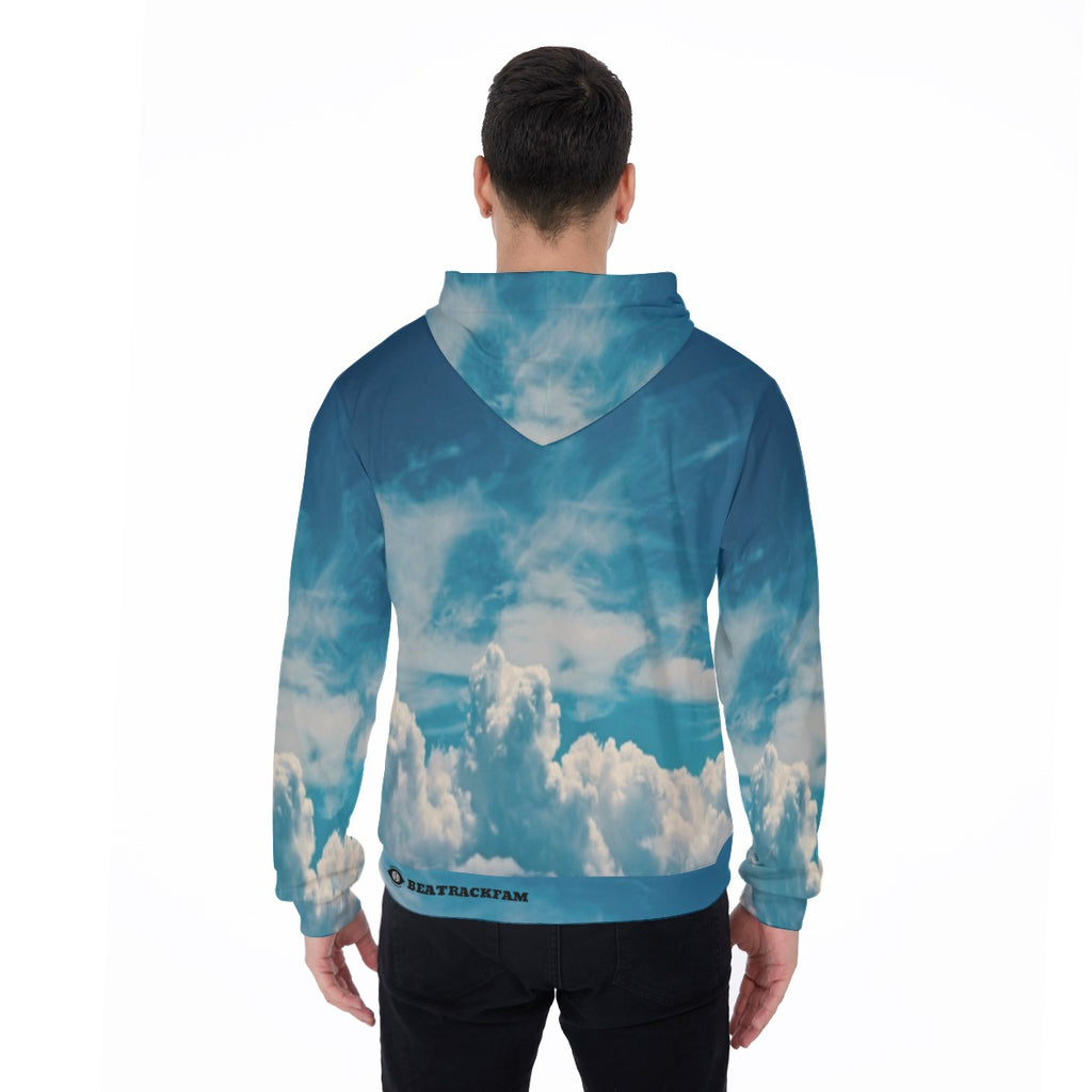 All-Over Print Men's Mirco Fleece Hoodie