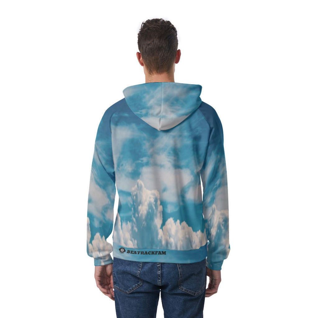 All-Over Print Men's Raglan Pullover Hoodie
