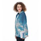 All-Over Print Women's Heavy Fleece Hoodie