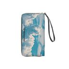 Long Wallet With Black Hand Strap