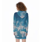All-Over Print Women's Long Hoodie