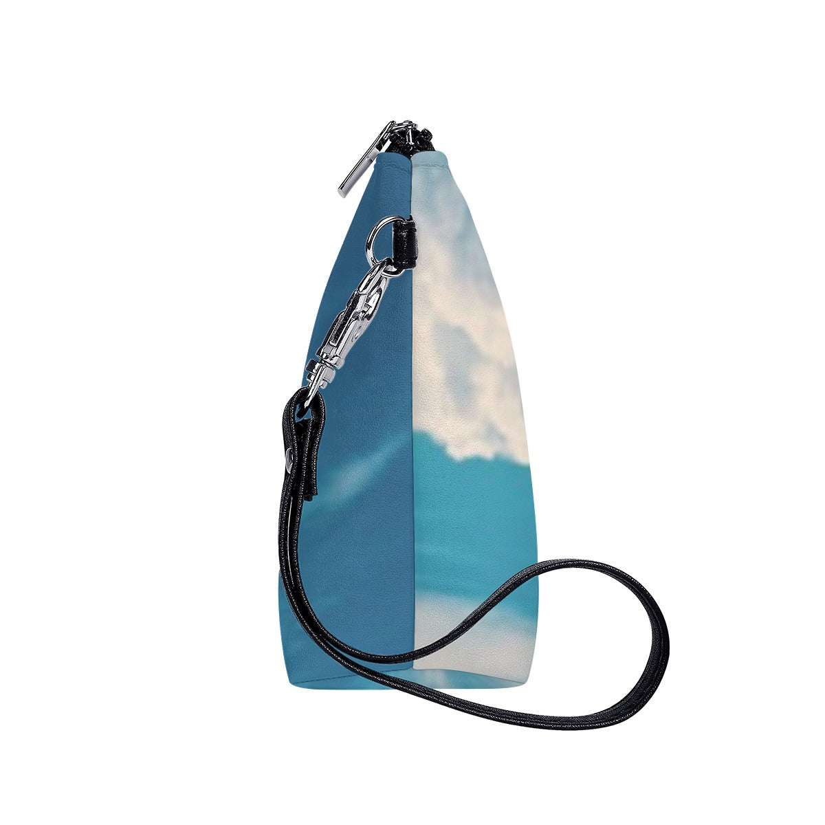 Cosmetic Bag With Black Handle