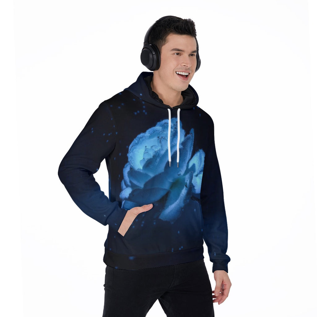All-Over Print Men's Mirco Fleece Hoodie