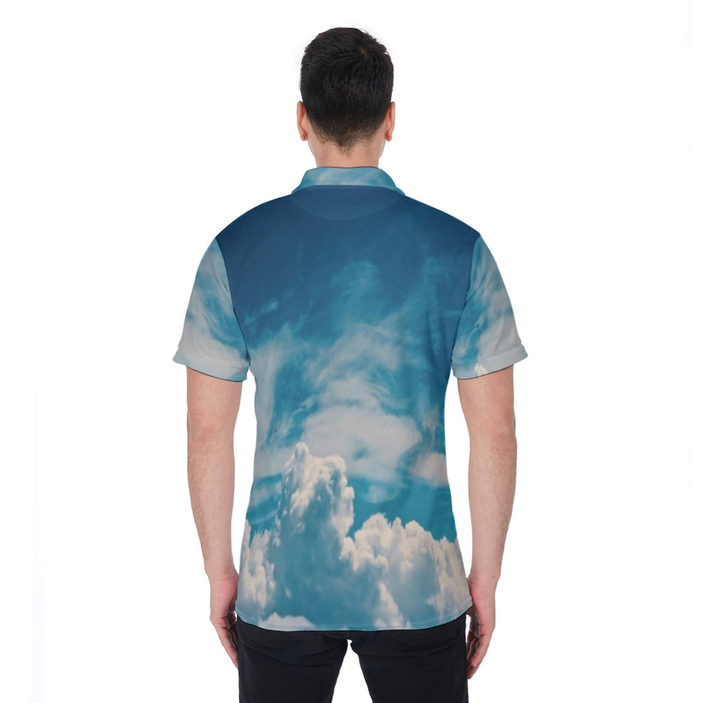 All-Over Print Men's Polo Shirt