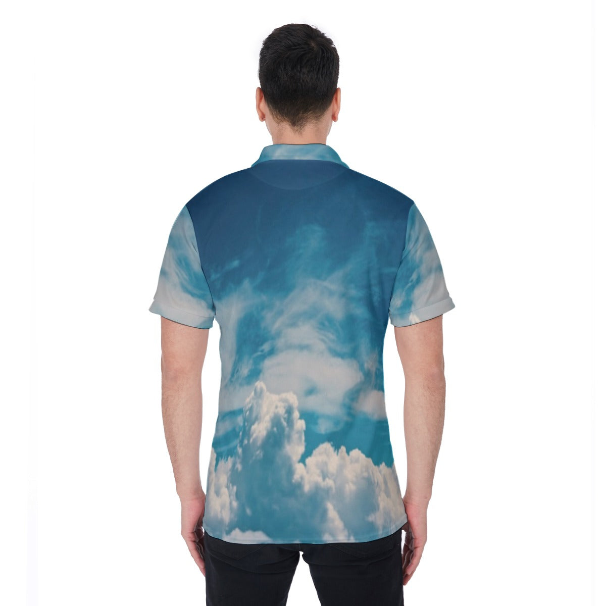 All-Over Print Men's Polo Shirt