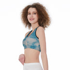 All-Over Print Sports Bra