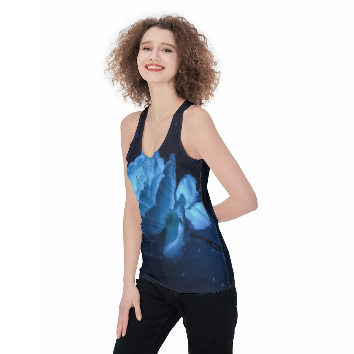 All-Over Print Women's Racerback Tank Top