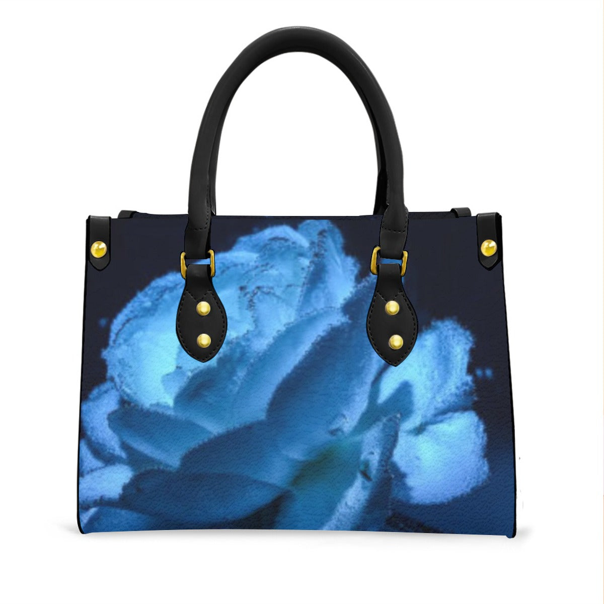 Women's Tote Bag With Black Handle