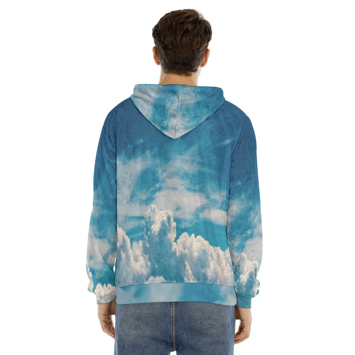 All-Over Print Men's Pullover Hoodie | Velvet