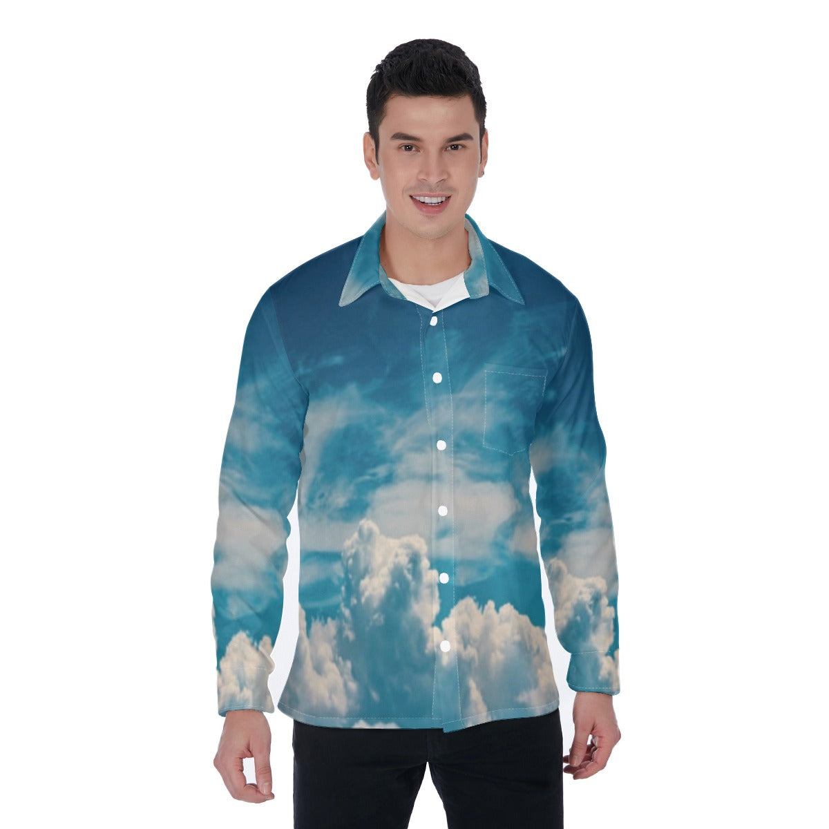 All-Over Print Men's Long Sleeve Shirt
